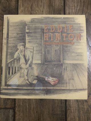 Autographed Eddie Hinton Letters From Mississippi Vinyl Record 1986