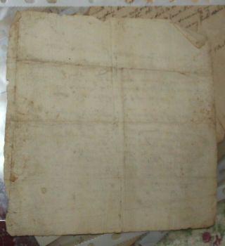 Land Deed to John Grant for Sudbury MA Colonial Document 1698 2