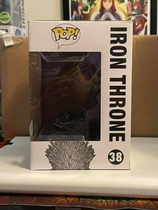 Iorn Throne Game of Thrones Funko Pop York Comic Con Exclusive 38 3