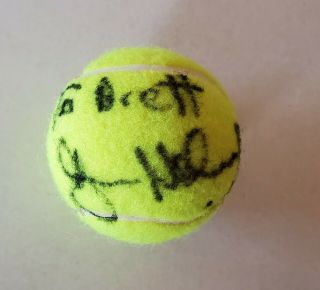John Mcenroe Autographed Signed Tennis Ball