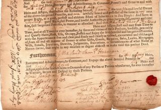 18th Century document group,  Maine,  soldiers,  patriots,  politicians signed deeds 2