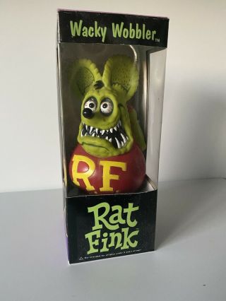 Funko Rat Fink Wacky Wobbler Red/green,  Box