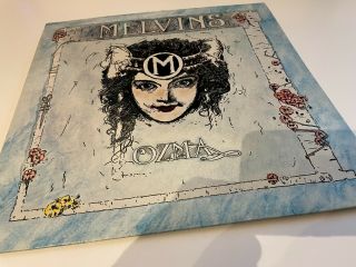 Melvins – Ozma – 1989 Vinyl Lp Tupelo Recording Co – Tuplp7 - With Two Inserts