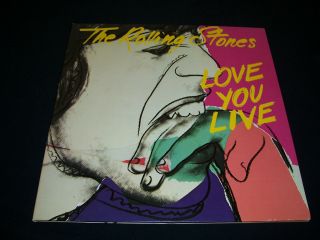 The Rolling Stones - Dolp: Love You Live (1977) - - - Near