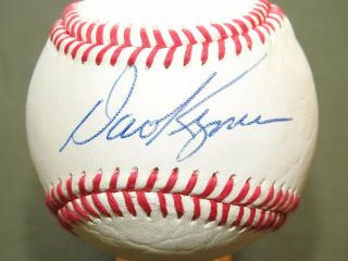 Dave Kingman Autographed Baseball Mlb Holo Authenticated Signed Ball Auto Rare