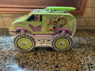 Scooby - Doo Monster Truck Mystery Machine Lunch Box Tin Metal