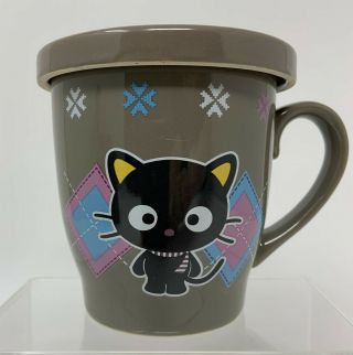 Sanrio Chococat Ceramic Mug With Lid 2006 Design