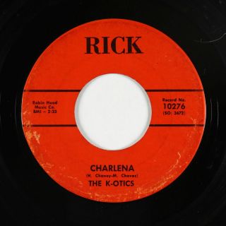 Garage 45 - K - Otics - Charlena - Rick - Mp3
