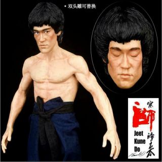 China.  X - H Bruce Lee Jeet Kune Do The Kung Fu Master Statue Figure