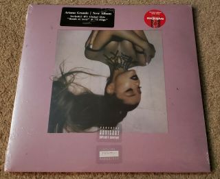 Ariana Grande - Thank U,  Next Vinyl Record 2019 Target Exclusive Clear
