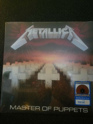 Metallica - Master Of Puppets - Colored Vinyl - Walmart Exclusive -
