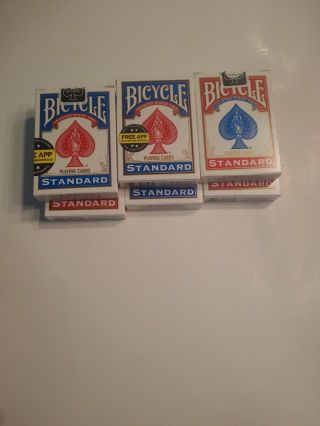 40 Deck Of Bicycle Standard Face Poker Playing Cards Full