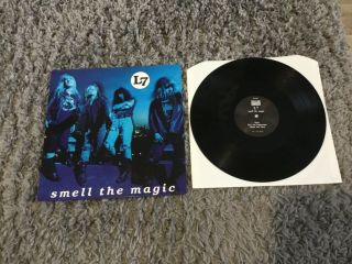 L7 “smell The Magic” Germany 1990 Vinyl Lp