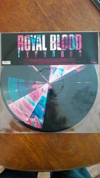 Royal Blood Typhoons 12 Inch Limited Picture Disc Vinyl – 0190295088323 Rare