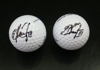 Harold Varner Iii Signed Top Flite Golf Ball W/coa Pga Tour Masters