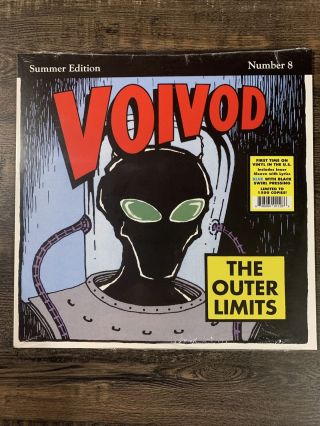 Voivod The Outer Limits Blue & Black Swirl Vinyl Lp 1993 2021 Reissue