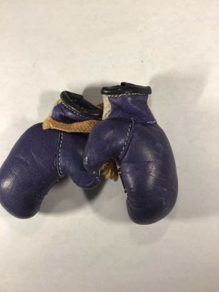 Vintage Jack Dempsey Autographed Signed Miniature Boxing Gloves