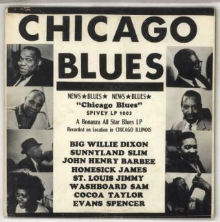 Various Artists - Bl - Chicago Blues - Vinyl Record Lp - 7900