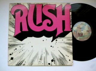 Rush - Self Titled Debut Album Masterdisk Mercury - Ex Vinyl Lp Ultrasonic