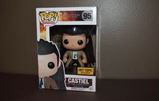 Funko Pop Supernatural Castiel With Wings Hot Topic Exclusive - 95 Boxed