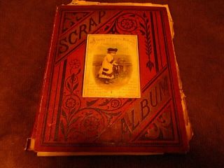 1880s Victorian Scrap Album
