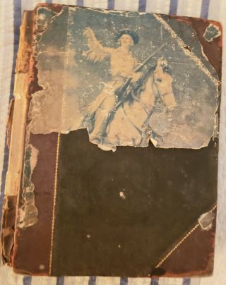 Cool Very Old Scrapbook 188 Pages (94 Double Sided) See Pix,  Description