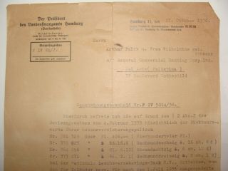 Jewish Judaica 1936 Pre Ww2 Germany German Third Reich Letter Stamp To Palestine