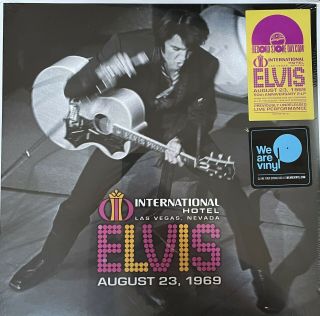 Elvis International Hotel Las Vegas August 23 1969 Rsd 2019 Double Album