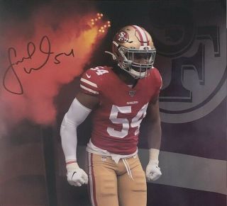 Fred Warner Autographed Signed 8x10 Photo (49ers) Reprint