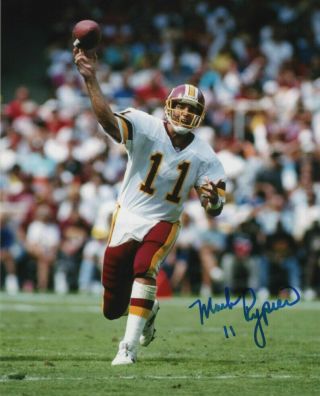 Mark Rypien Autographed Signed 8x10 Photo (hof Redskins) Reprint