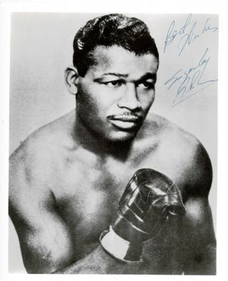 Sugar Ray Robinson Autographed Signed 8x10 Photo Reprint