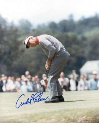 Arnold Palmer Signed Auto Autograph 8x10 Rp Photo Legendary Golfer