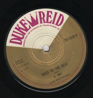 U.  Roy - Rock To The Beat / Love Is Not A Gamble - Duke Reid