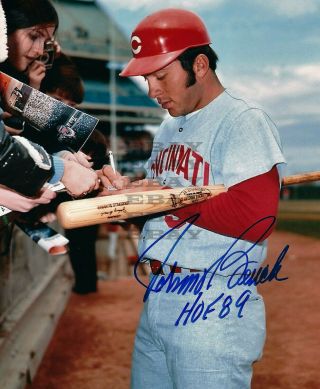Johnny Bench Cincinnati Reds Signed 8x10 Autographed Photo Reprint