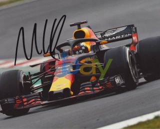 Max Verstappen Signed Red Bull Racing F1 Formula 1 8x10 Photo Reprint