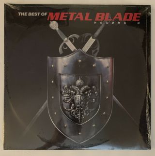 The Best Of Metal Blade Volume 3 - Factory 1988 Us 1st Press Double Lp
