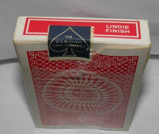 Vintage TALLY - HO RED CIRCLE BACK Blue Seal PLAYING CARDS NO BAR CODE Ohio 3