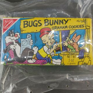 Nabisco 1979 Looney Tunes Bugs Bunny Graham Cookies Warner Bros.  Inc.