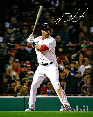 J.  D.  Martinez Autographed Signed 8x10 Photo (red Sox) Reprint