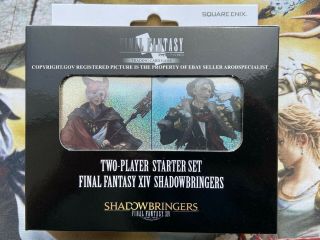 Final Fantasy Tcg Xiv Shadowbringers Two Player Starter Deck Full Art Minfilia