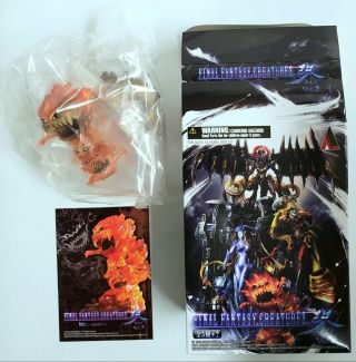 Final Fantasy Creatures Kai Vol.  5 Bomh Bomb Inner Bag With Card Box