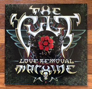 The Cult Love Removal Machine Rare Out Of Print Double Vinyl 12 " Record 