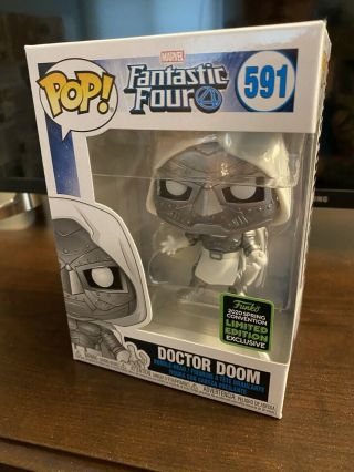 Dr.  Doom Funko Pop God Doom Fantastic Four Marvel