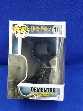 Funko Pop Harry Potter Dementor 18 Vinyl Figure Creasing/wear To Box