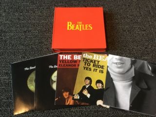 The Beatles Rsd 2012 Singles Box Set Numbered 28118 With Poster