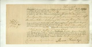 1796 Bill Of Lading Document For Cargo Going From London To Philadelphia