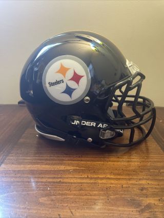 Pittsburgh Steelers Riddell Speed Full Size Football Helmet 100 Year Anniversary