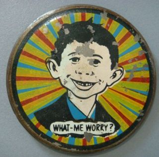 Pinback - What Me Worry? (alfred E.  Newman) {free Shipping}
