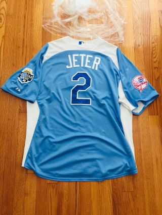 Derek Jeter Authentic Jersey,  2012 All Star Game,  Hof 2020,  Xxl