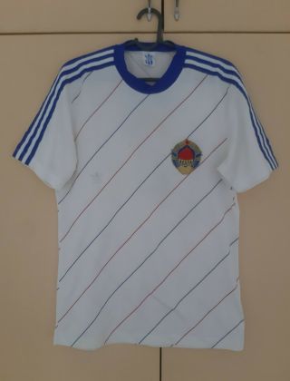 Yugoslavia Adidas Jersey 1987 Match Worn Shirt Jugoslavija U20 World Cup Trikot